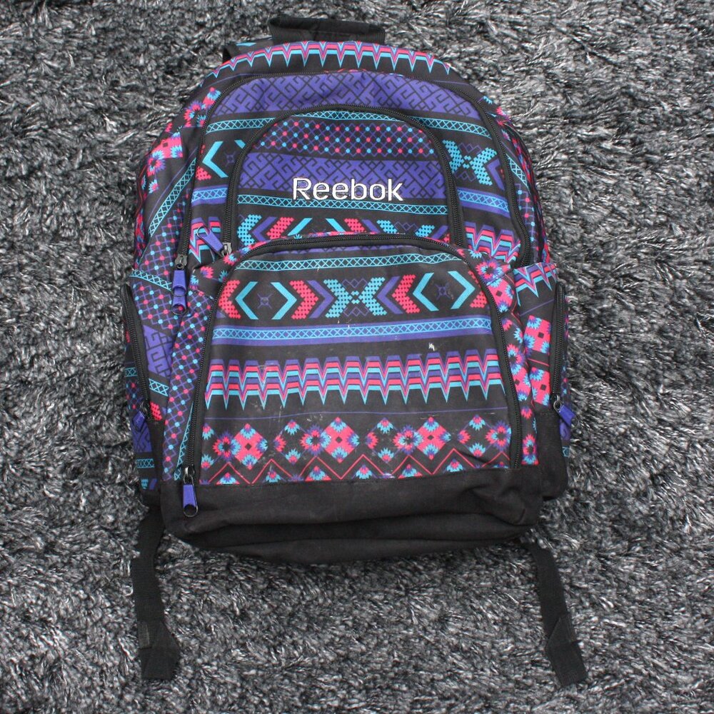 Reebok Multicolor Backpack With Padded Laptop Storage
